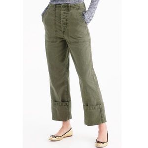 Nwt J Crew Foundry Pant Herring Spanish 